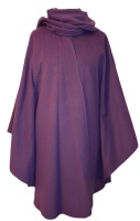 James Wool Cashmere Cape Lilac